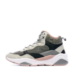 Baskets Grise/Rose/Beige Femme Champion Sarah