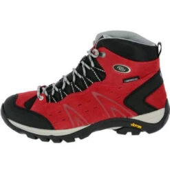 Chaussures Confortables -Chaussures Confortables chaussure de randonnee rouge waterproof femmes mount bona high 1