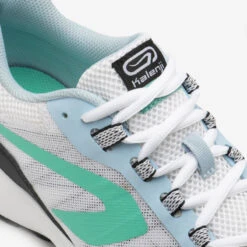 Kalenji CHAUSSURE DE RUNNING HOMME RUN ACTIVE GRIP BLANC VERT -Chaussures Confortables chaussure de running homme run active grip blanc vert 7