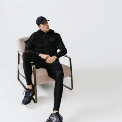 Kalenji CHAUSSURE DE RUNNING HOMME RUN ACTIVE GRIP NOIR GRIS -Chaussures Confortables chaussure de running homme run active grip noir gris 8