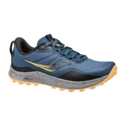 CHAUSSURE DE TRAIL RUNNING FEMME SAUCONY PEREGRINE 12 OCEAN OR -Chaussures Confortables chaussure de trail running femme saucony peregrine 12 ocean or 2