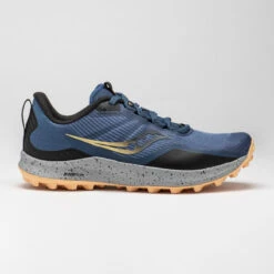 CHAUSSURE DE TRAIL RUNNING FEMME SAUCONY PEREGRINE 12 OCEAN OR -Chaussures Confortables chaussure de trail running femme saucony peregrine 12 ocean or 4