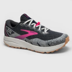 CHAUSSURE DE TRAIL RUNNING POUR FEMME BROOKS DIVIDE 3 EBONY -Chaussures Confortables chaussure de trail running pour femme brooks divide 3 ebony 2