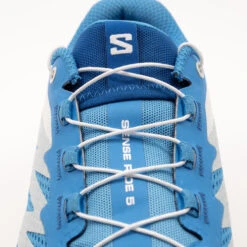 CHAUSSURE DE TRAIL RUNNING SALOMON SENSE RIDE 5 M BLEU WHITE -Chaussures Confortables chaussure de trail running salomon sense ride 5 m bleu white 4