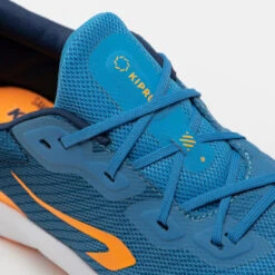 Chaussures De Running Enfant Drop 0 - KIPRUN KN500 Bleu Et Orange -Chaussures Confortables chaussures de running enfant drop 0 kiprun kn500 bleu et orange 5