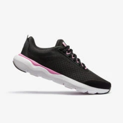 Kalenji CHAUSSURES De Running Femme JOGFLOW 500.1 Gris Foncé Et Rose.