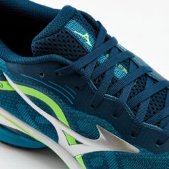 CHAUSSURES DE RUNNING HOMME MIZUNO WAVE ULTIMA 13 BLEU VERT -Chaussures Confortables chaussures de running homme mizuno wave ultima 13 bleu vert 5