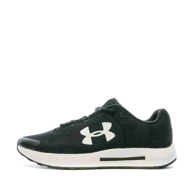 Chaussures De Running Noires/Blanches Femme Under Armour Micro 1 Chaussures De Running Noires/Blanches Femme Under Armour Micro