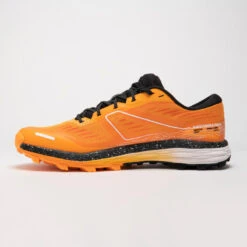 Chaussures De Trail Running Pour Homme Race ULTRA Orange Et Noir -Chaussures Confortables chaussures de trail running pour homme race ultra orange et noir 4