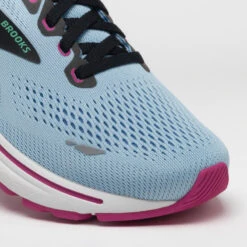 Chaussures Running Femme - Brooks Ghost 15 Bleu -Chaussures Confortables chaussures running femme brooks ghost 15 bleu 6