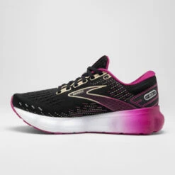 Chaussures Running Femme - Brooks Glycerin 20 Noir Rose -Chaussures Confortables chaussures running femme brooks glycerin 20 noir rose 2