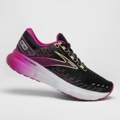 Chaussures Running Femme - Brooks Glycerin 20 Noir Rose