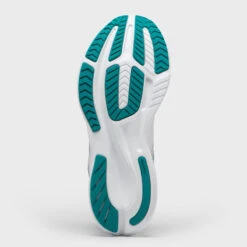 Chaussures Running Femme - Saucony Ride 16 Blanche Bleue -Chaussures Confortables chaussures running femme saucony ride 16 blanche bleue 2