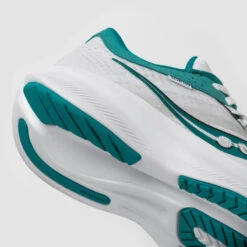 Chaussures Running Femme - Saucony Ride 16 Blanche Bleue -Chaussures Confortables chaussures running femme saucony ride 16 blanche bleue 6