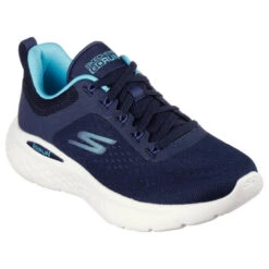 SKECHERS Femme GO RUN LITE Chaussures De Sport De Course Bleu Marine