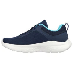 SKECHERS Femme GO RUN LITE Chaussures De Sport De Course Bleu Marine -Chaussures Confortables skechers femme go run lite chaussures de sport de course bleu marine 3